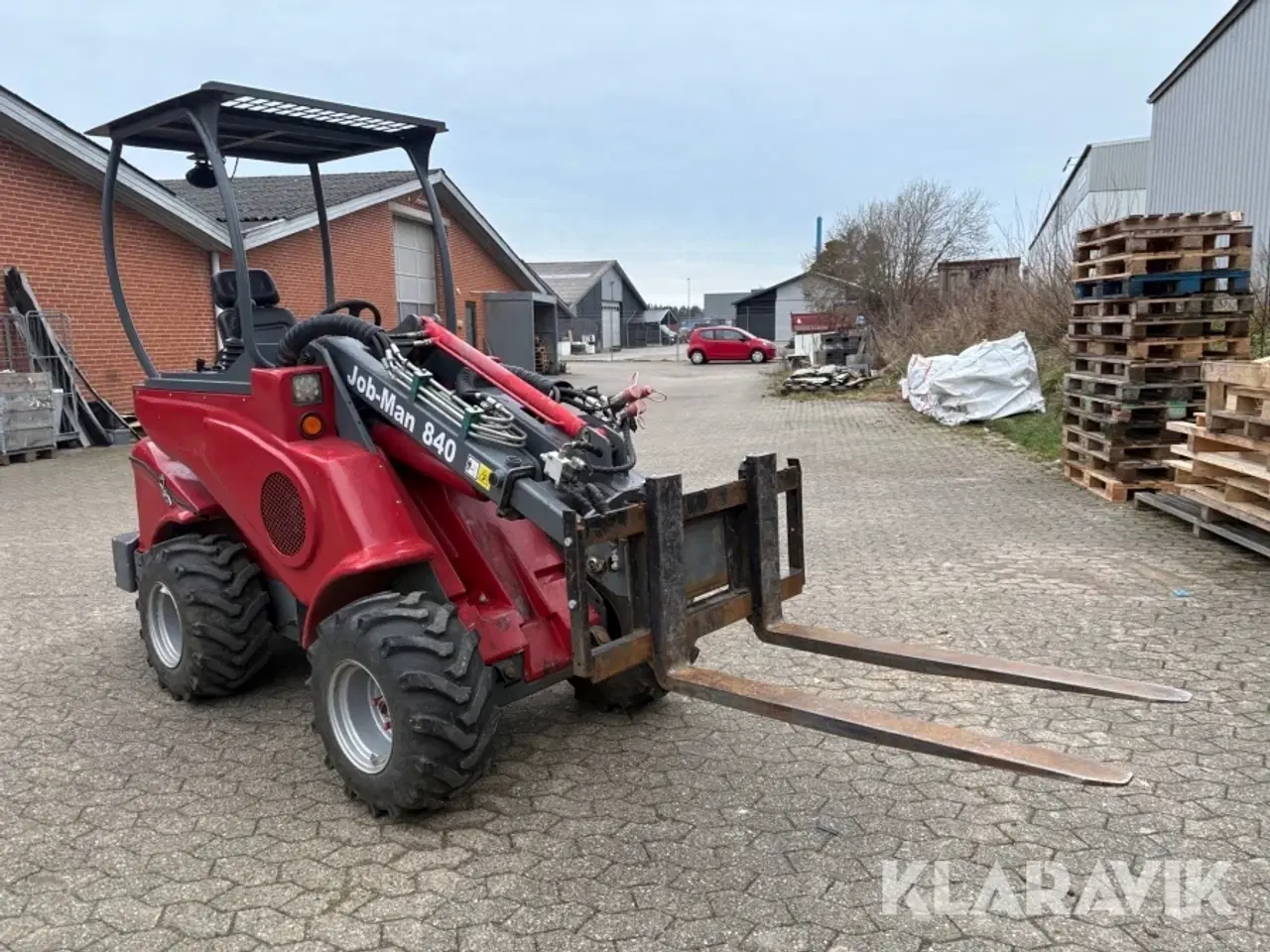 Billede 3 - Minilæsser Job-man 840