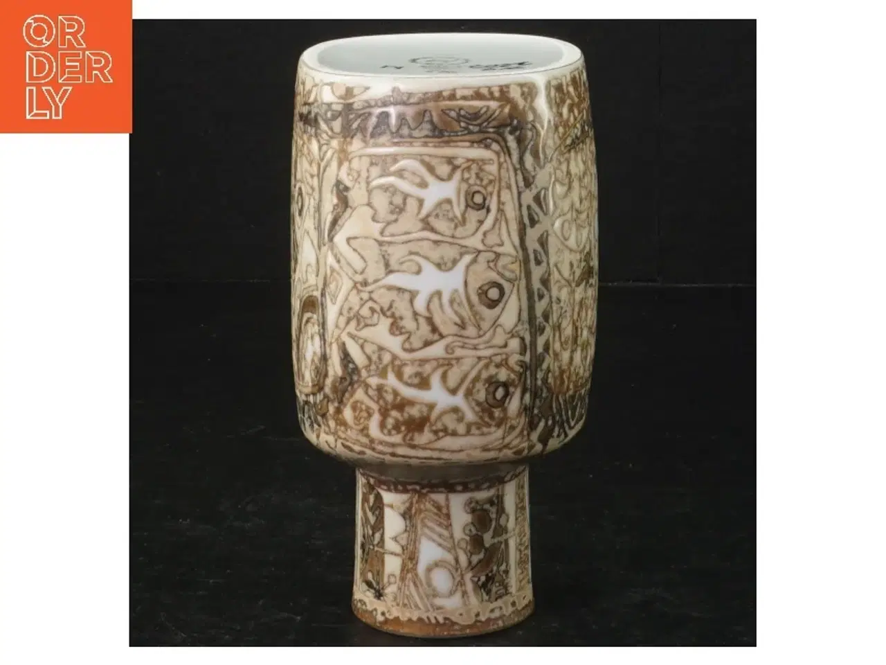 Billede 2 - Keramikvase 719/3207 fra Royal Copenhagen (str. H 14 cm)