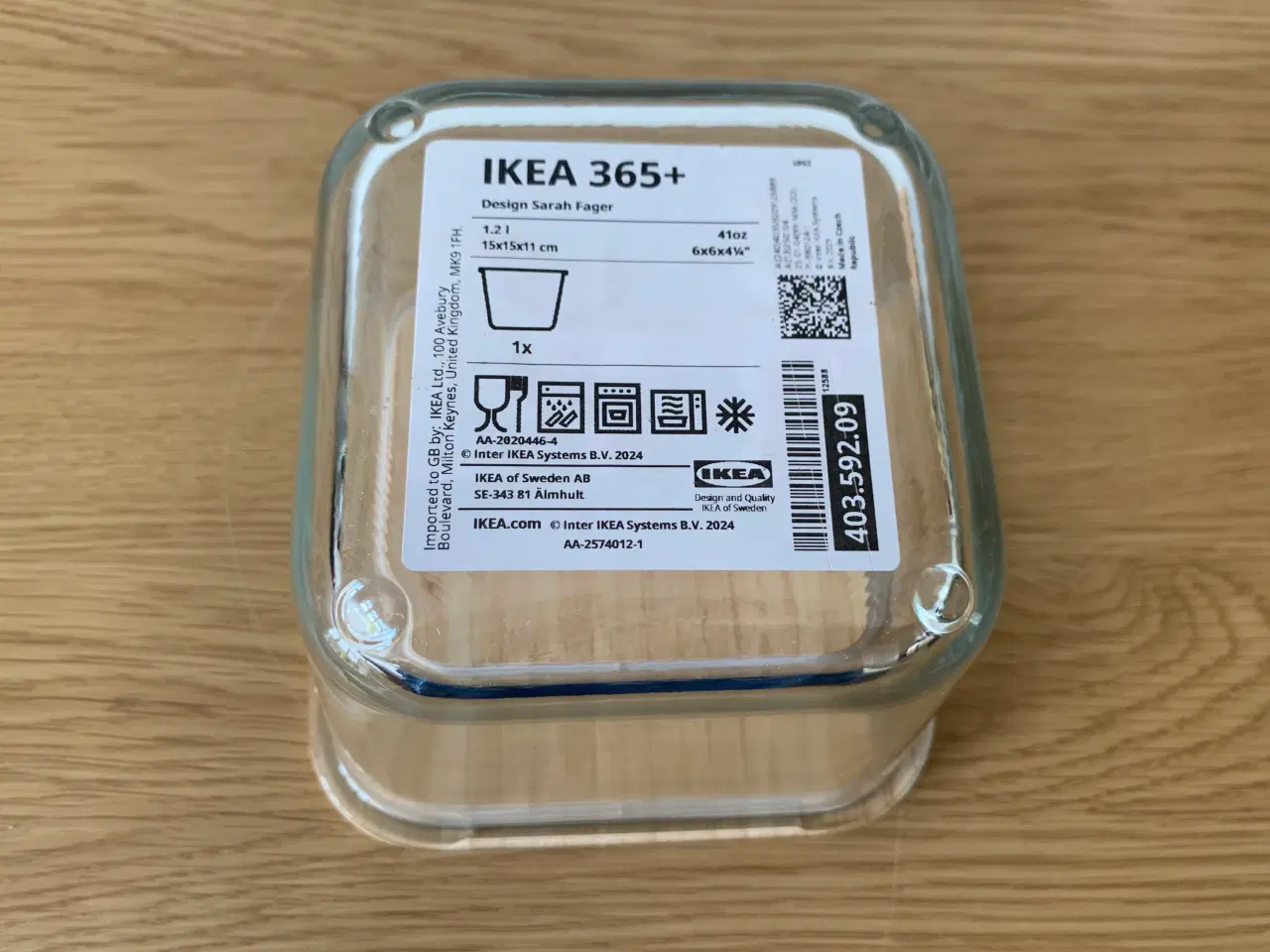 Billede 2 - Madopbevaringsboks med låg