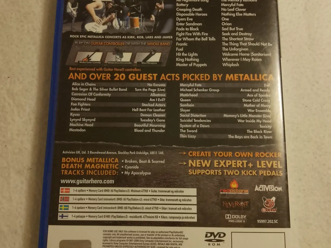 Billede 2 - Guitar Hero Metallica