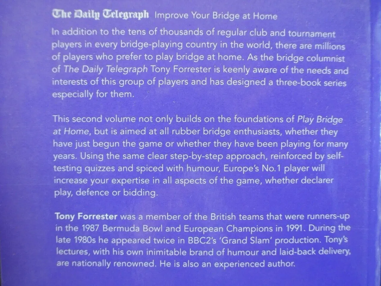 Billede 4 - improve your bridge at home, by tony forrester, em