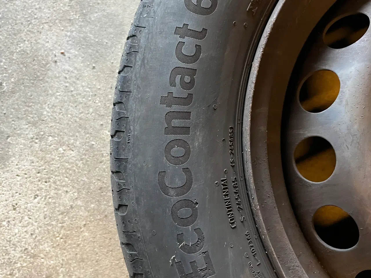 Billede 3 - 4xContinental eco contact dæk 196/65 R15 H 6mm