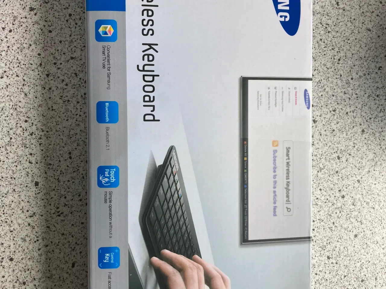 Billede 1 - Samsung VG-KBD1500 Black Smart TV Touchpad Wireles