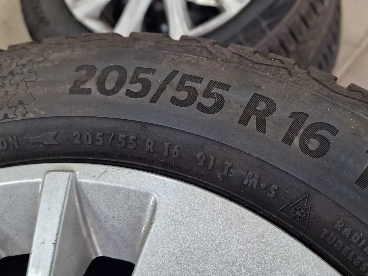 Billede 2 - Komplet ford stålfælge gode dæk