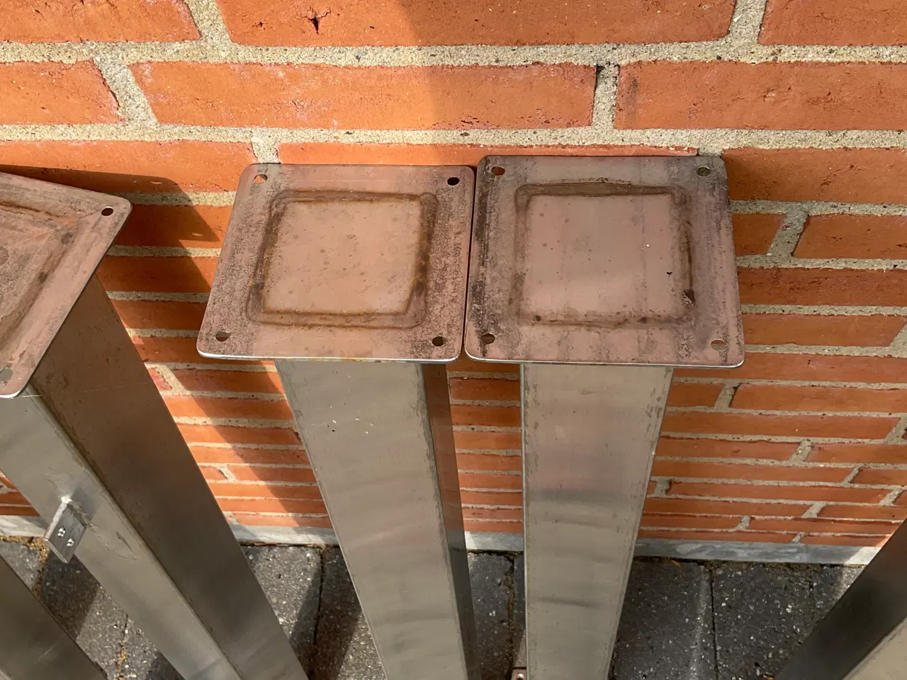 Billede 3 - Rustfri stål stolper 