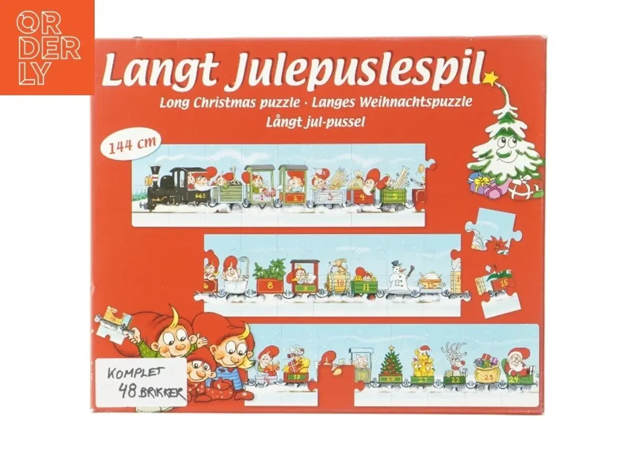 Billede 1 - Julepuslespil