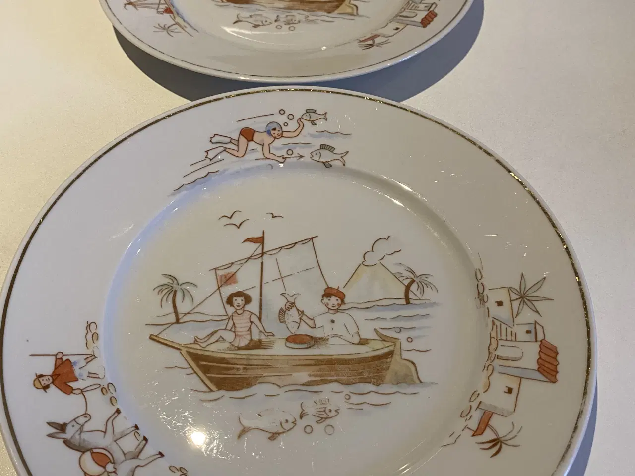 Billede 5 - Børn bestik tallerkener