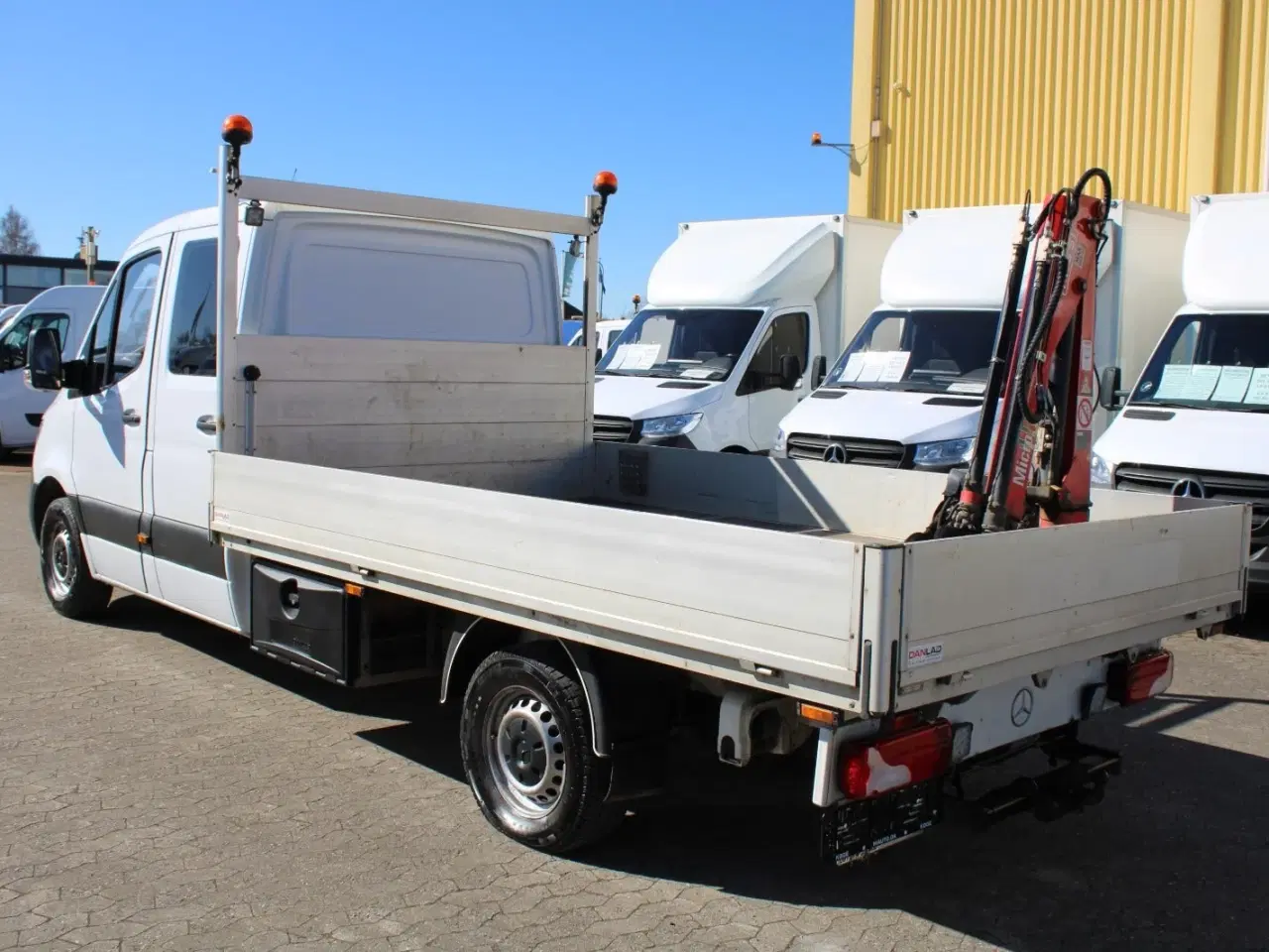 Billede 9 - Mercedes Sprinter 316 2,2 CDi A3 Mandskabsvogn m/lad aut. RWD