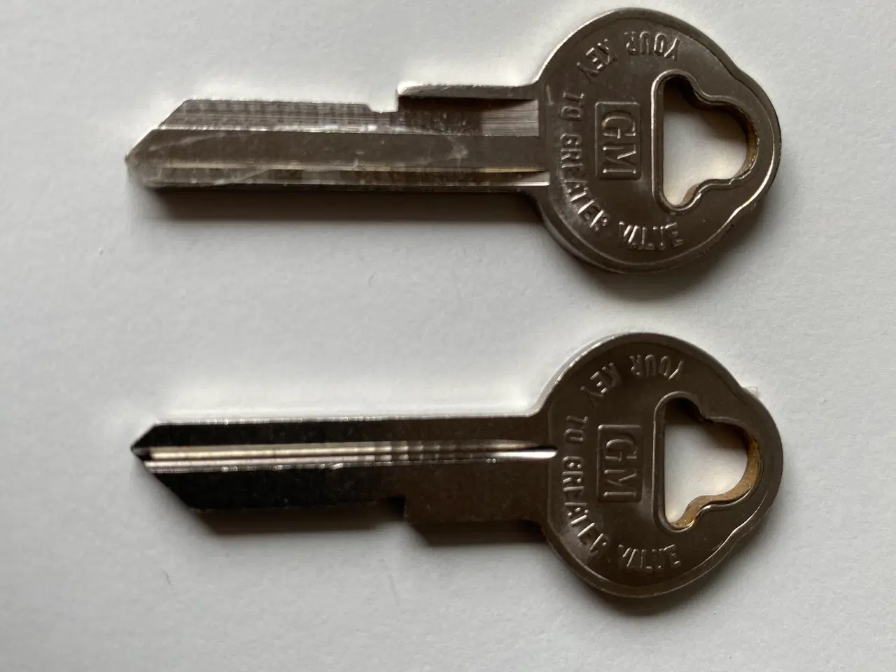 Billede 1 - GM nøgle blank