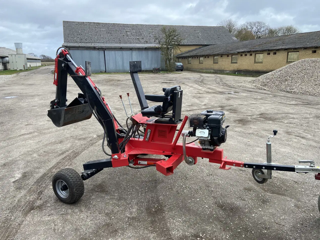 Billede 2 - Minigraver til ATV 