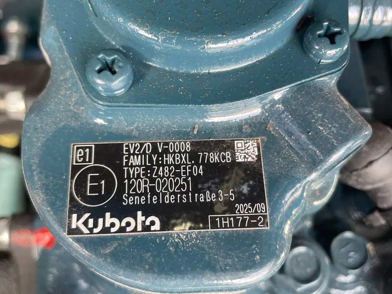 Billede 5 - Minilæsser 900kg Kubota motor 