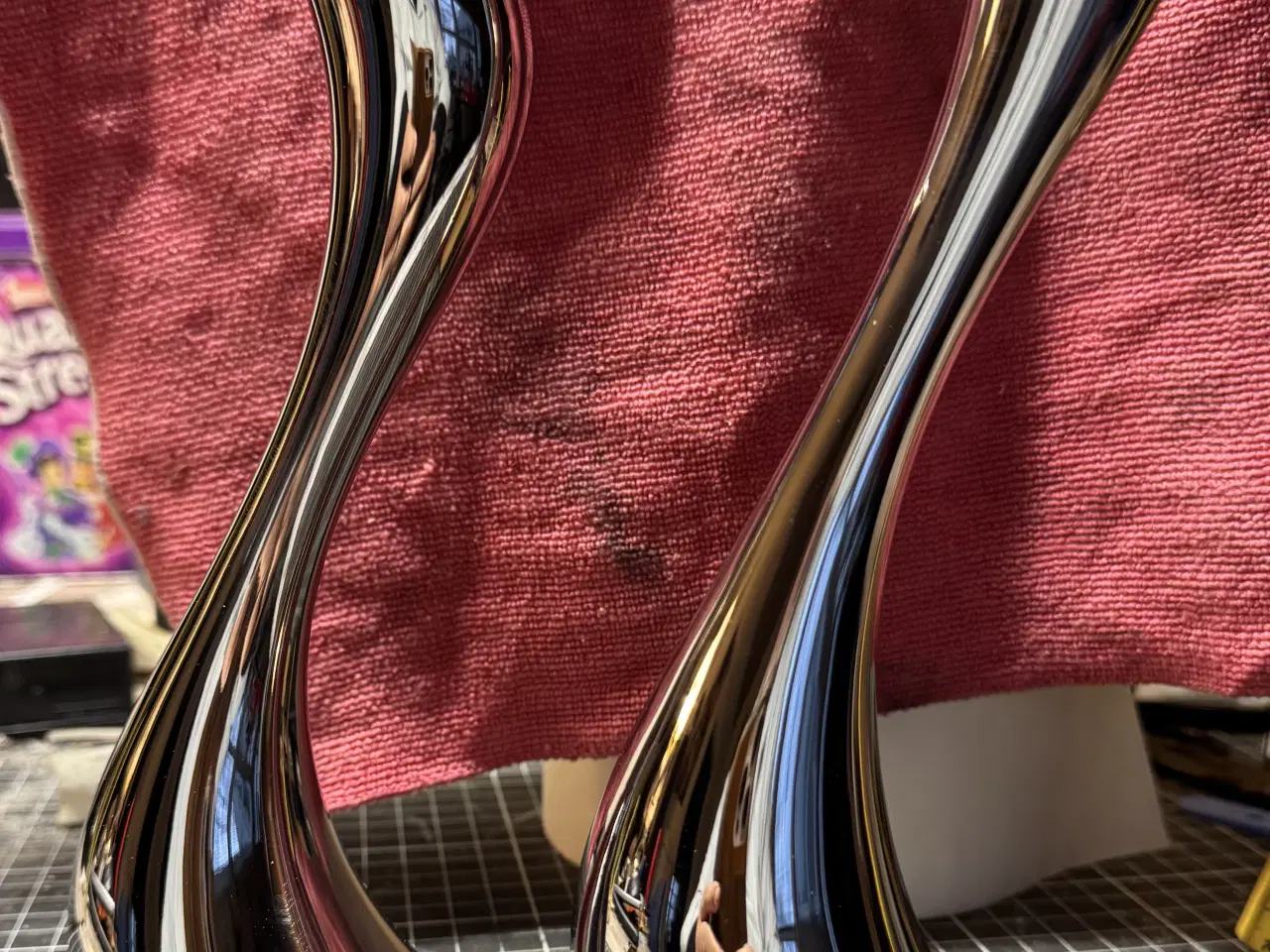 Billede 3 - 2 stk Georg Jensens cobra lysestager 20 og 24 cm.