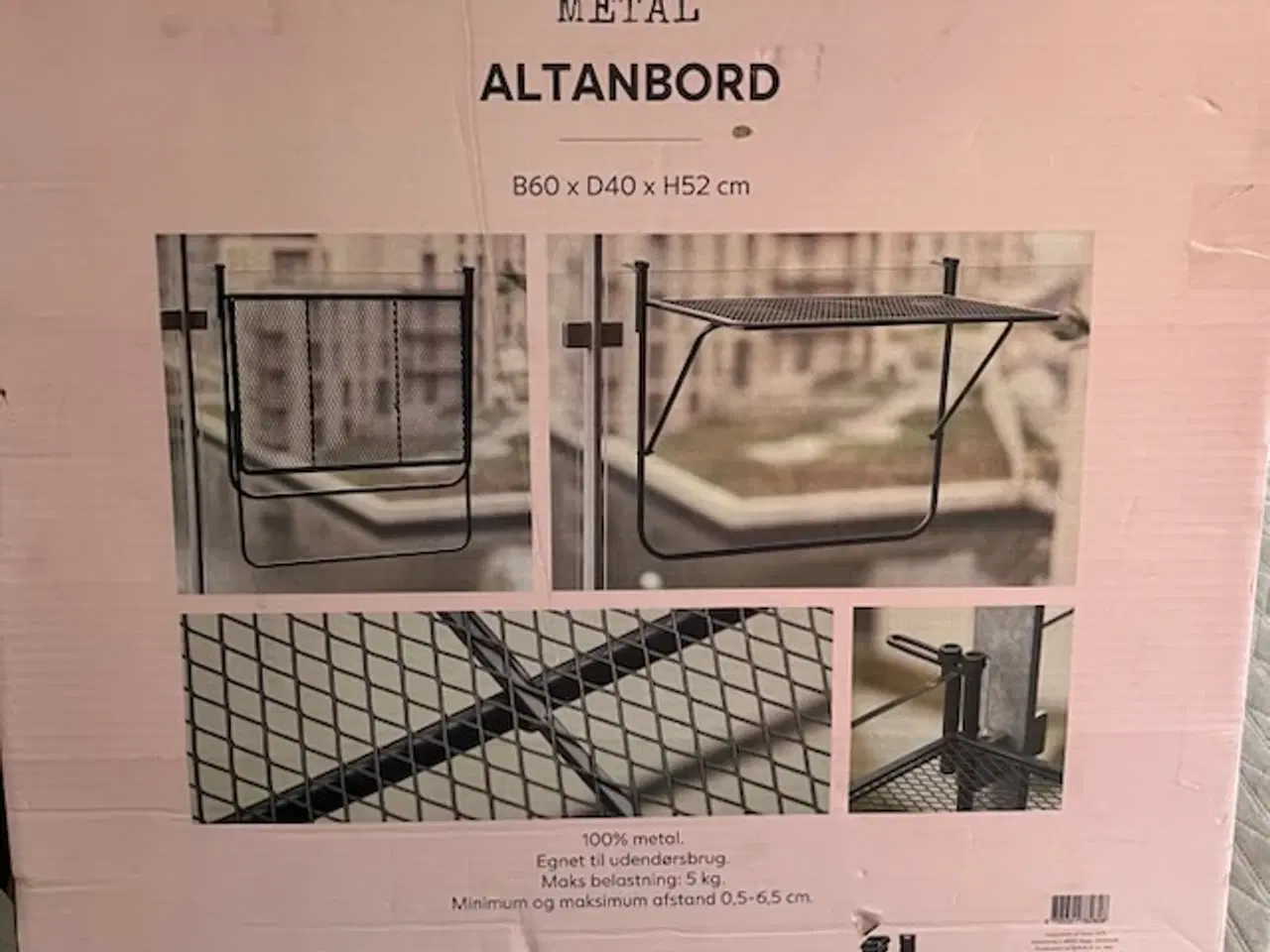 Billede 2 - Altan bord