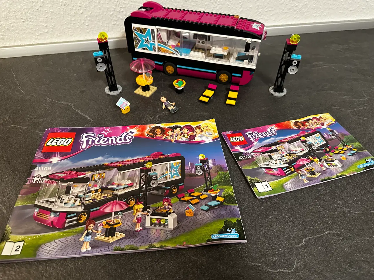 Billede 2 - LEGO Friends 41106 Pop Star Tour Bus