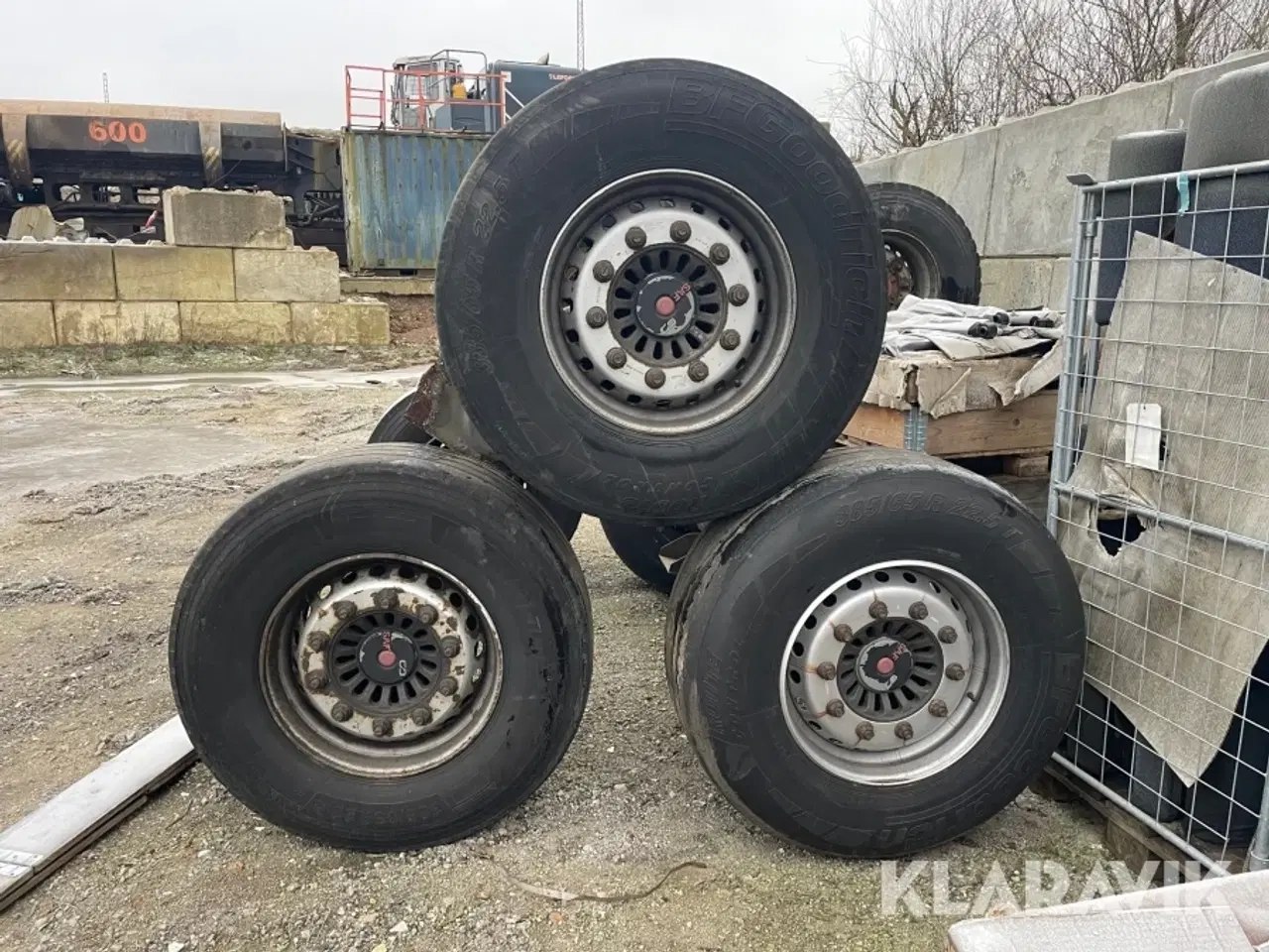 Billede 7 - Aksler til lastbil Saf-Holland SBS2243 3 styk