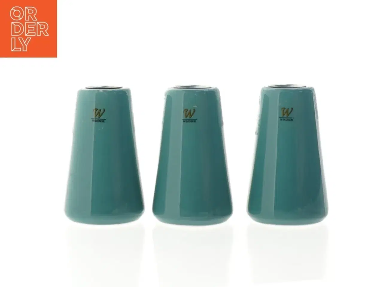 Billede 1 - Keramik lysestager fra Windsor (str. 10 x 6 cm)