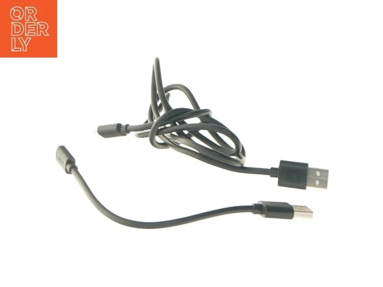 Billede 2 - Micro-USB opladerkabel fra Aukey (str. 20,5 og 100 cm)