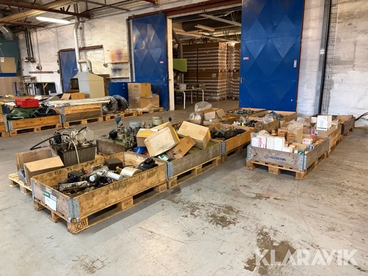 Billede 1 - Hydraulik-komponenter - 13 paller