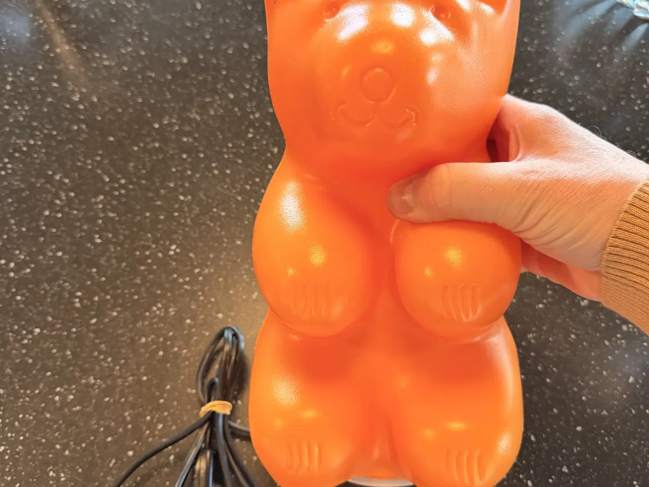 Billede 1 - Orange Bamselampe 