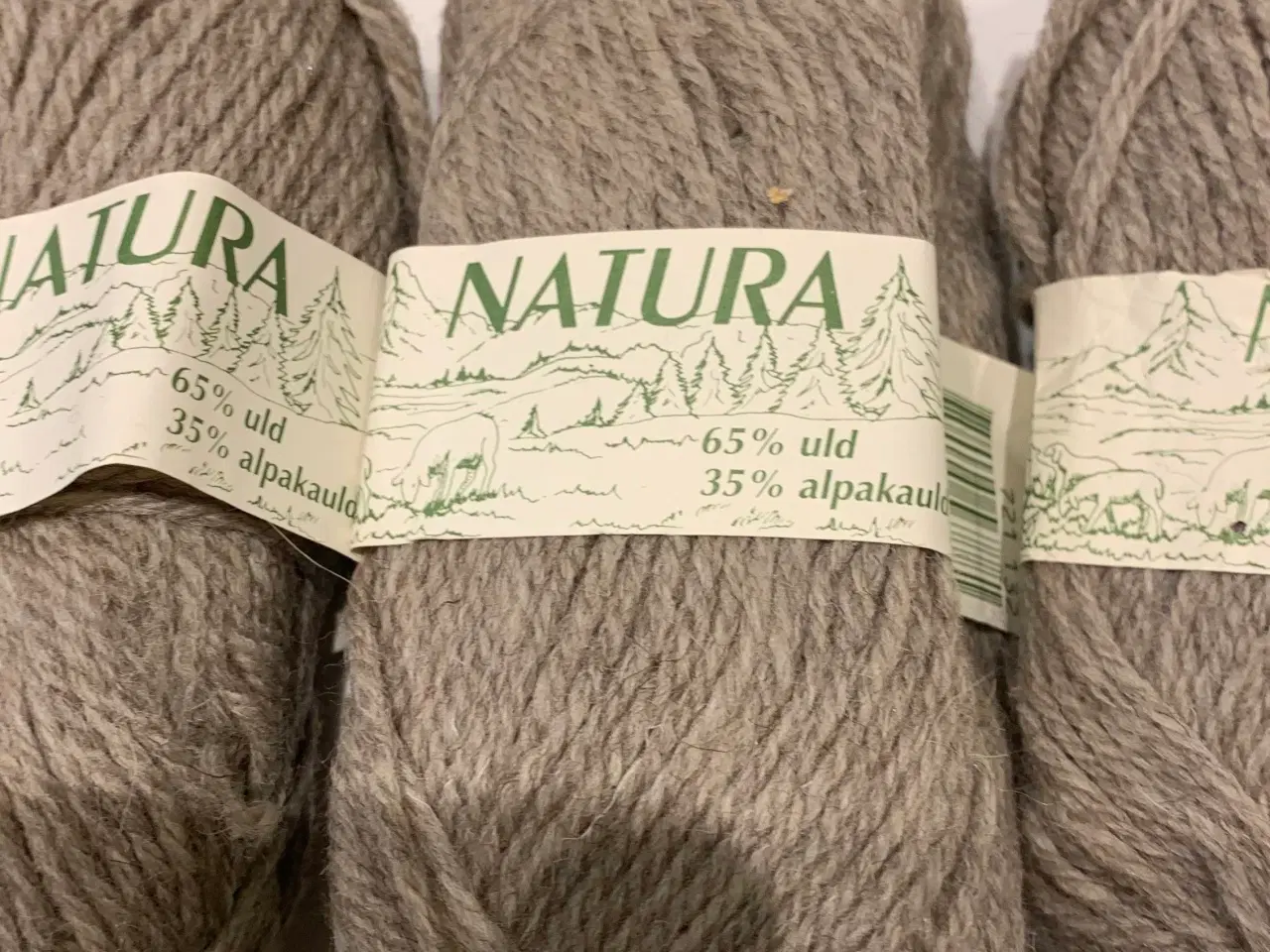 Billede 2 - Garn, uld og alpakauld blanding