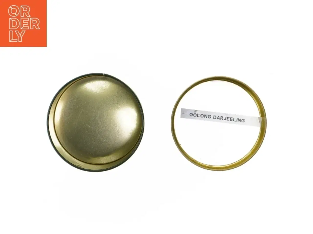 Billede 5 - A.C. Perch tehåndel dåse fra A.C. Perch (str. Ø 11 cm længde 13 cm)