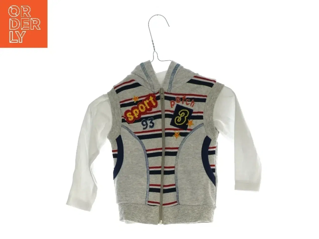 Billede 1 - Bluse med vest (str. ca. 74)