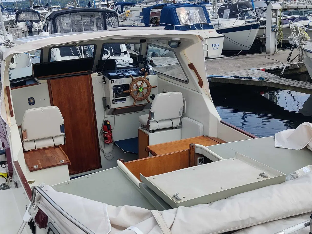 Billede 13 - Saga 27 med nyere Yanmar motor, mast, rig og sejl