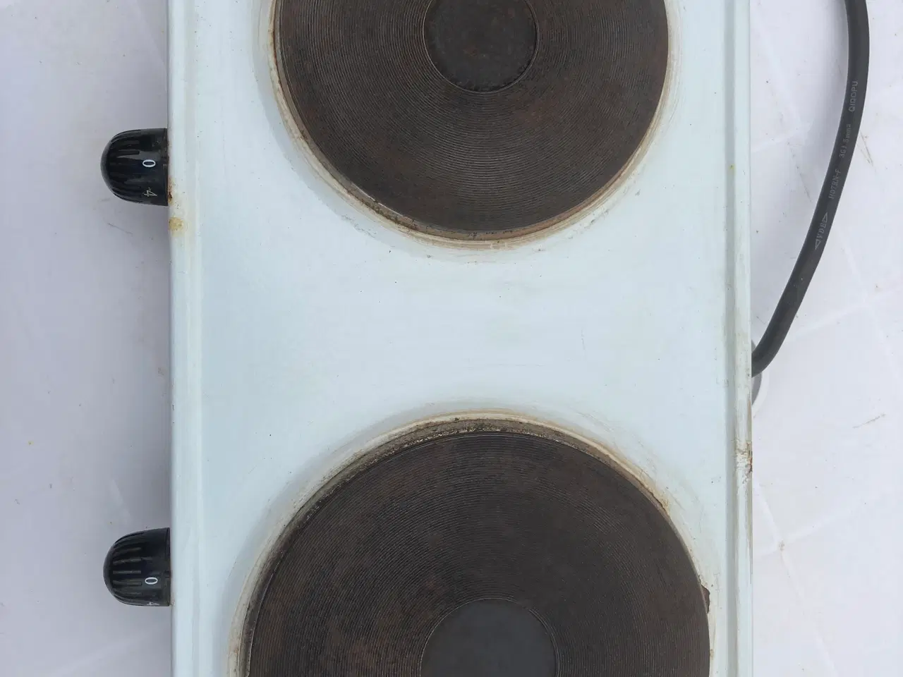 Billede 2 - Elektrisk kogeplade med 2 plader 