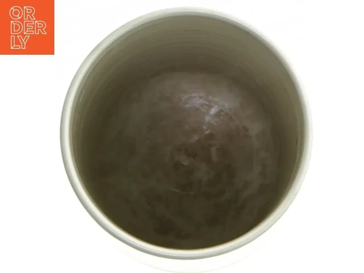 Billede 3 - Cylindrisk keramikvase fra Bahne (str. Ø. 8 cm. længde. 17 cm)