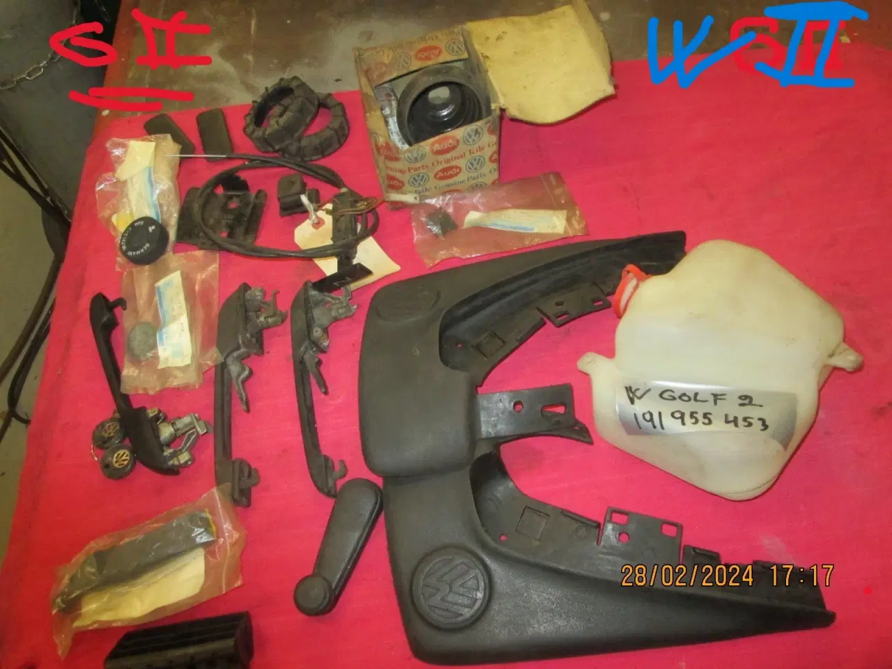 Billede 1 - VW GOLF 2 STÆNKKLAPPEER.