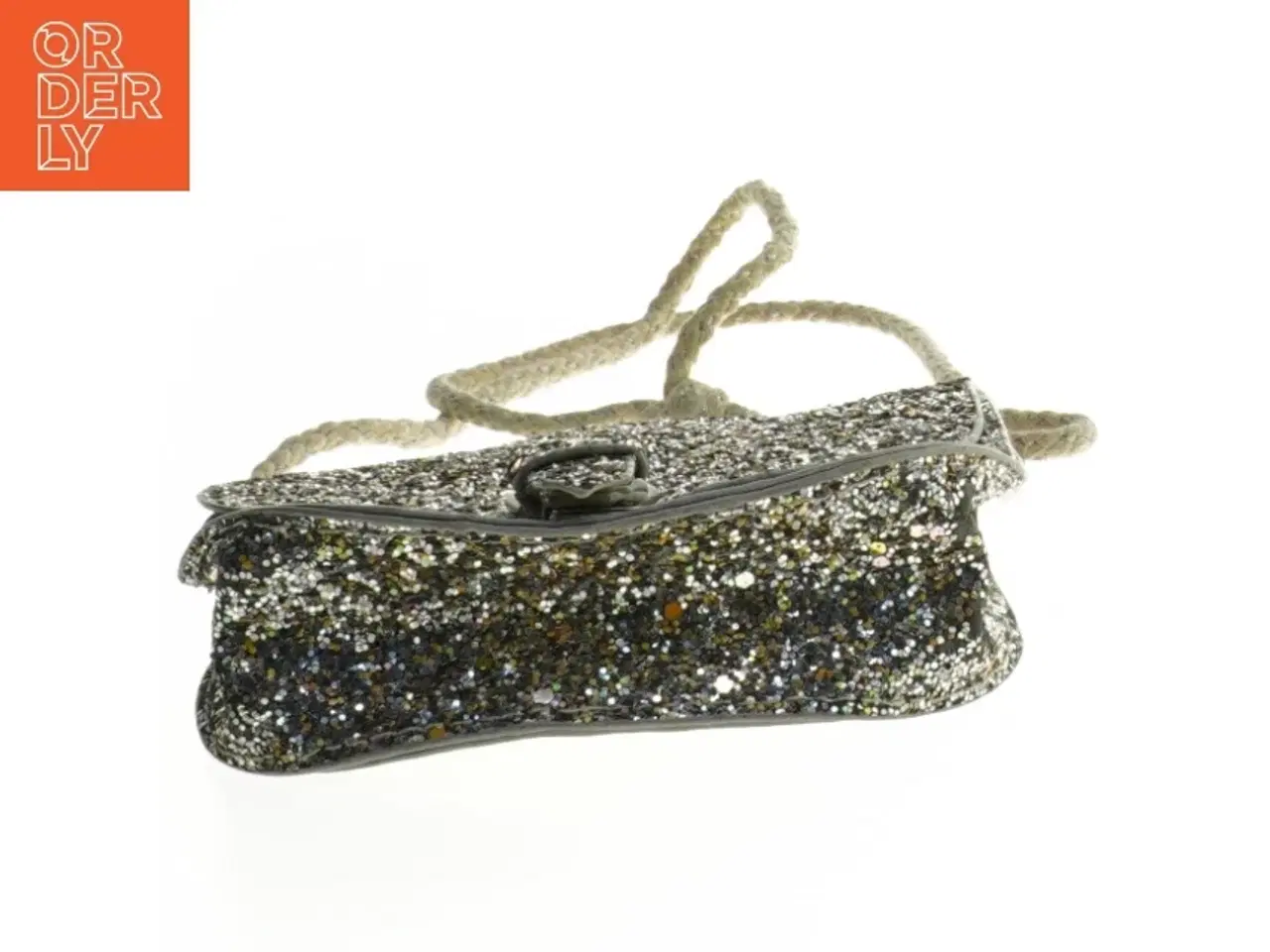 Billede 2 - Glitter taske med skulderrem (str. 13x13 cm)