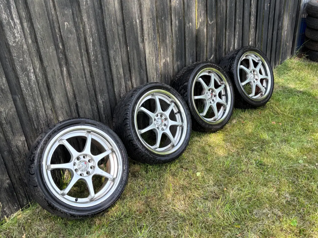 Billede 1 - 17” Alofælge 4x100 og 4x108