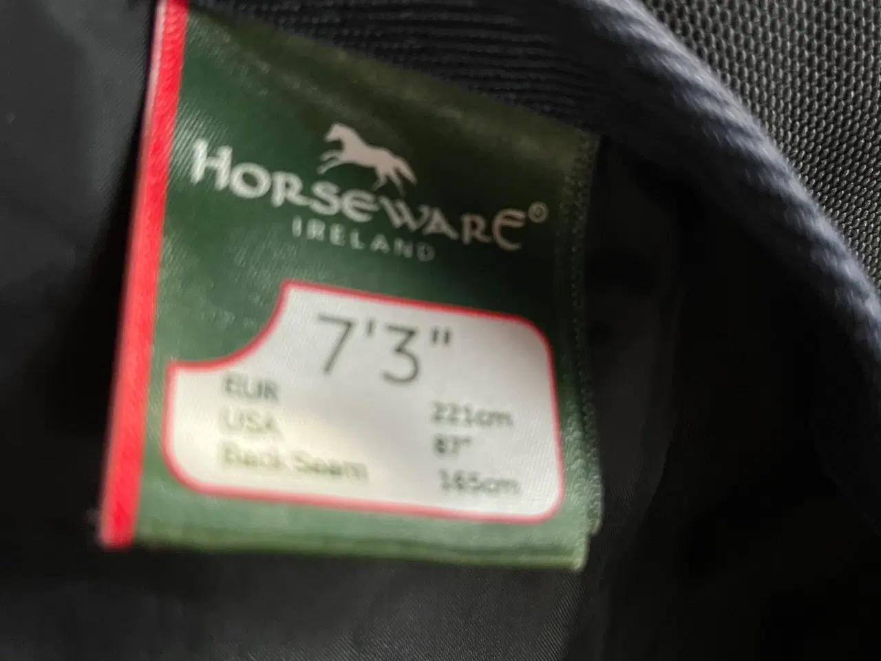 Billede 2 - Horseware Amigo XL str. 7.3 (165) med 250g