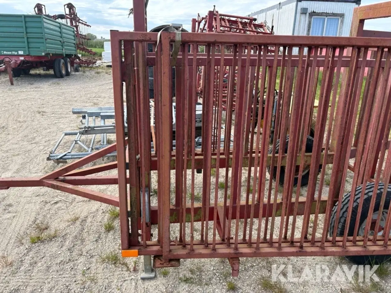 Billede 7 - Mobilfangefold 2x9m vinger med bur CN AGRO