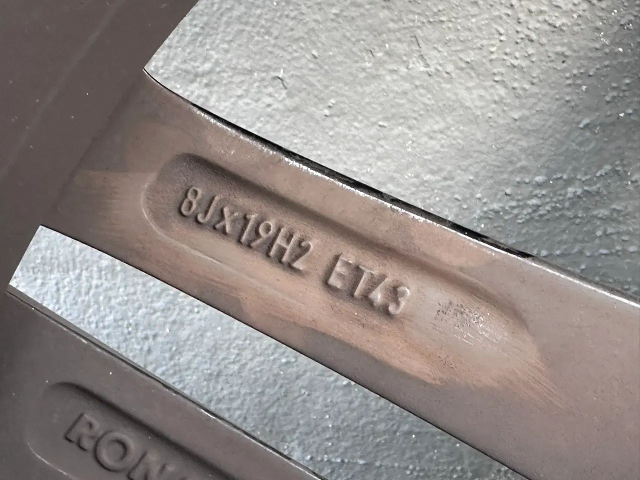 Billede 8 - 19" org. AMG fælge med Bridgestone sommerdæk