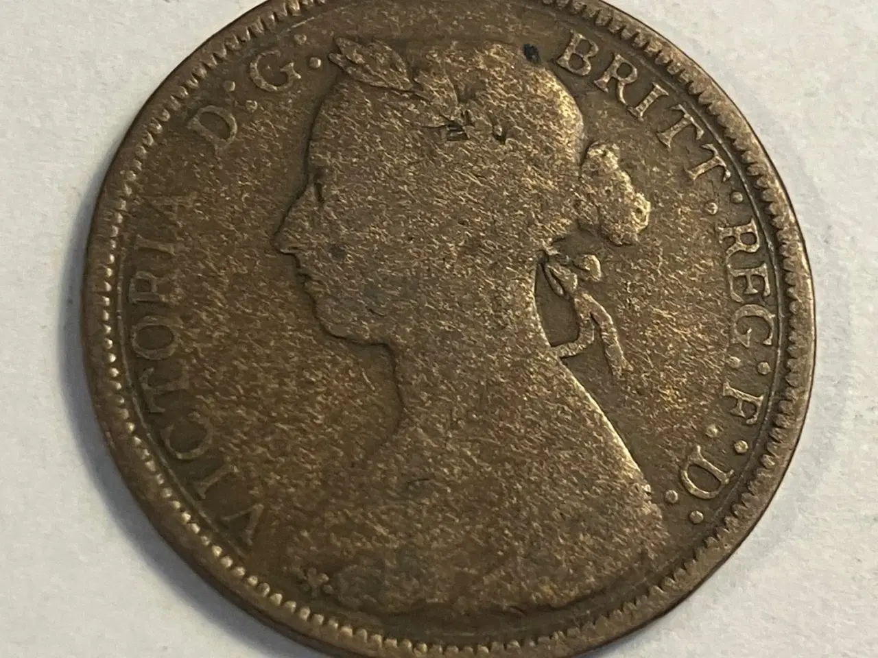Billede 2 - Half Penny 1886 England