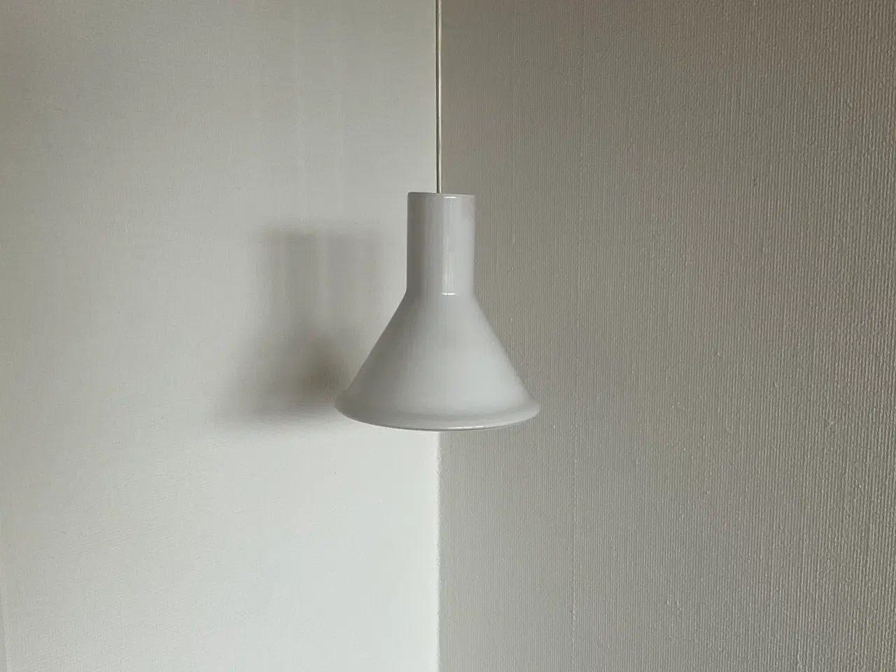 Billede 1 - P&T lampe fra Holmegaard Glasværk