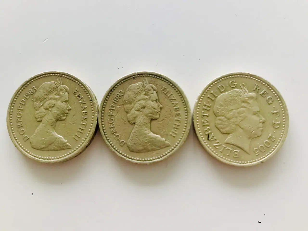 Billede 2 - Storbritannien (1976 - 2006), 1 Pound, 1 -50 Pence