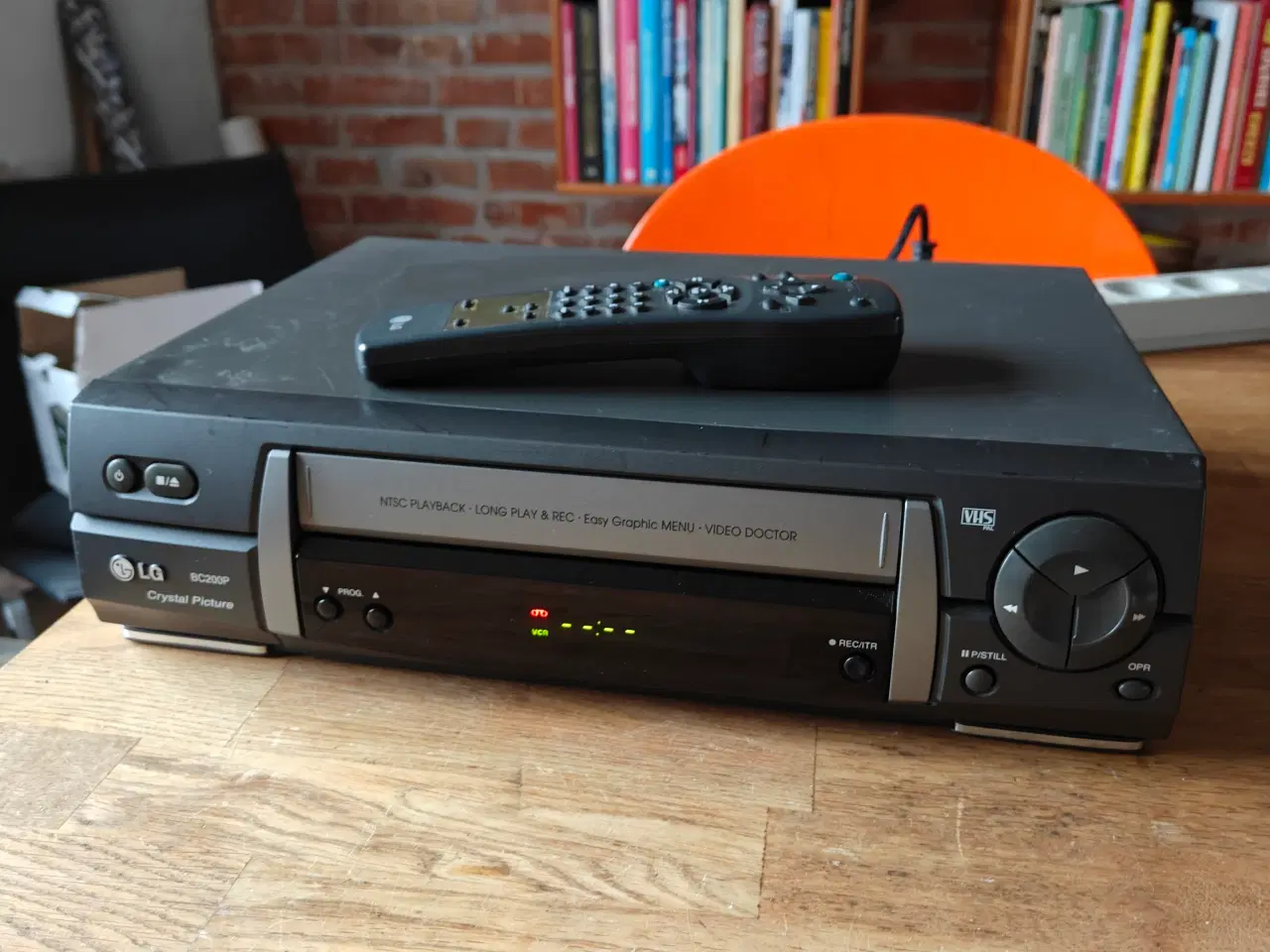 Billede 1 - LG VHS afspiller m fjernbetjening 