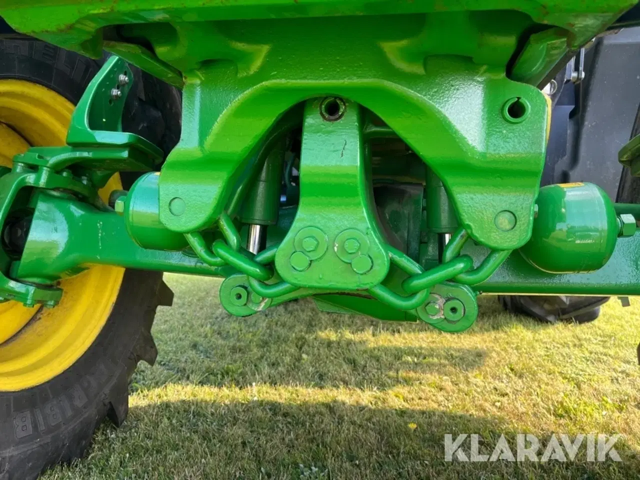 Billede 11 - Traktor John Deere 6120 R med frontlæsser