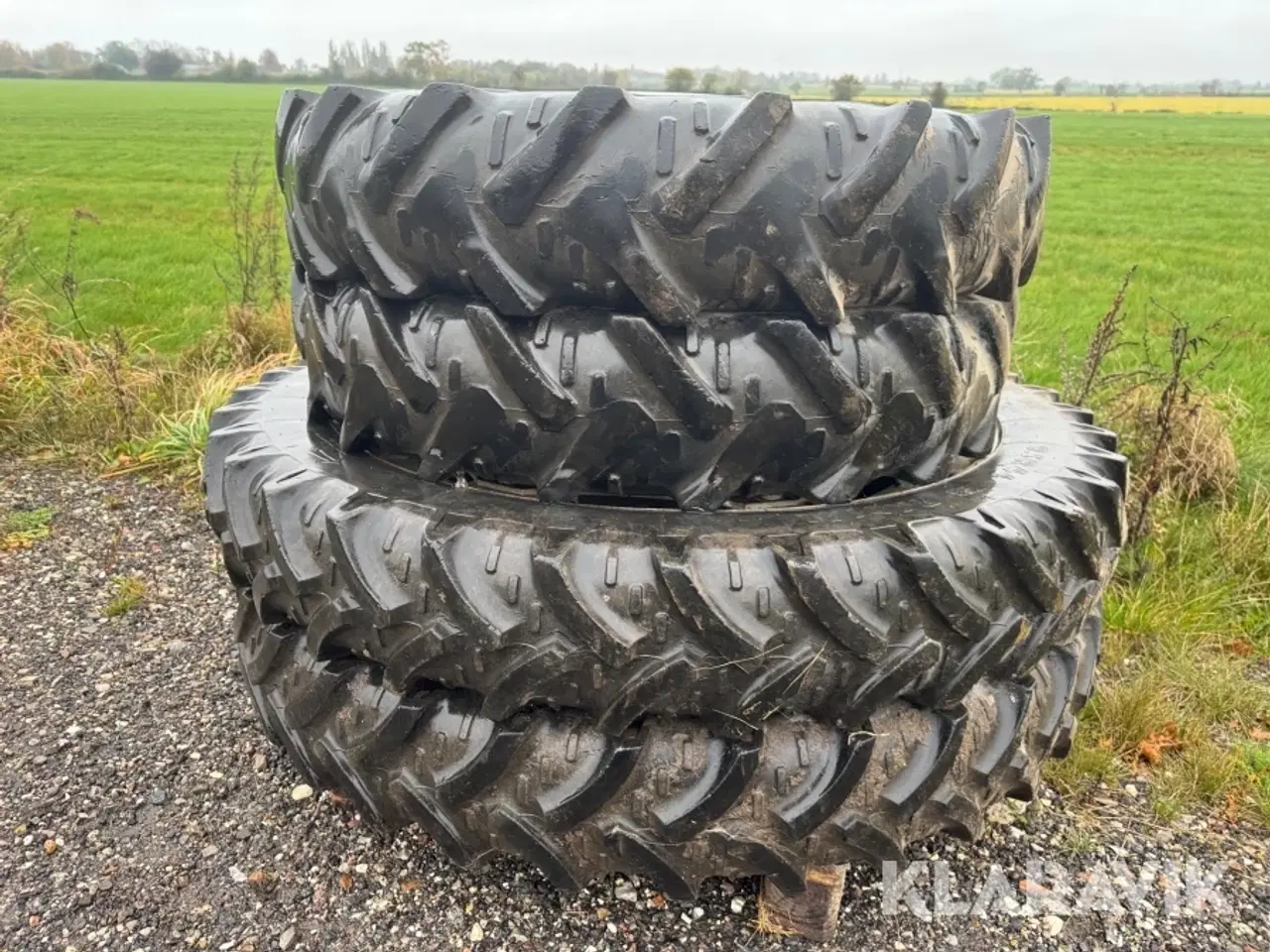 Billede 8 - Landbrugsdæk Kleber Radial 4 styks - 2 små og 2 store