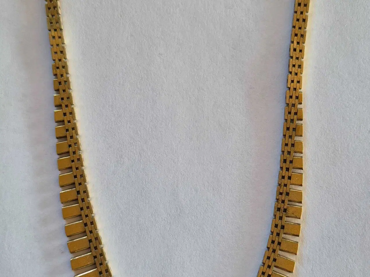 Billede 2 - Mursten halskæde dubbel