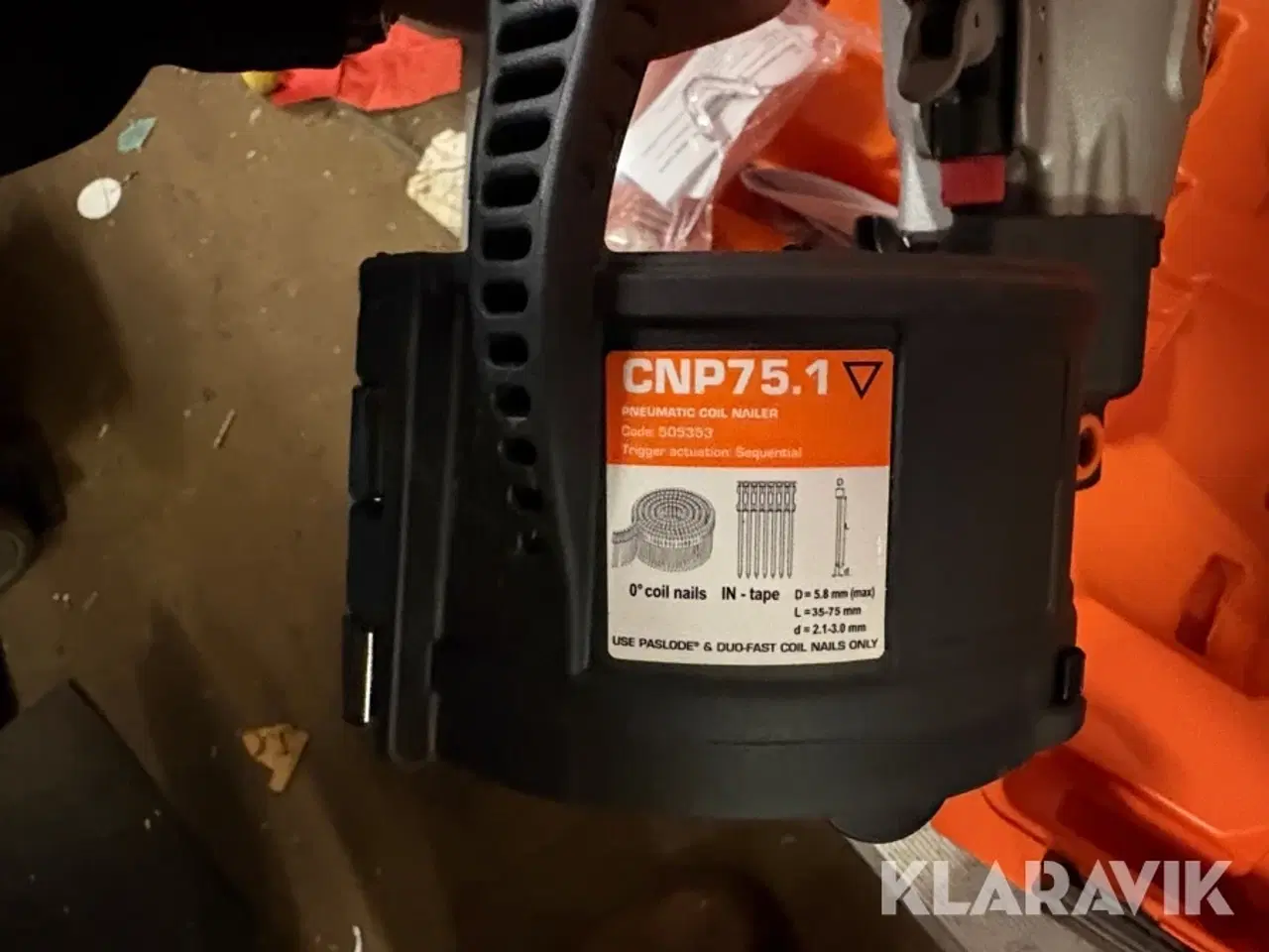 Billede 6 - Sømpistol Paslode CNP75.1