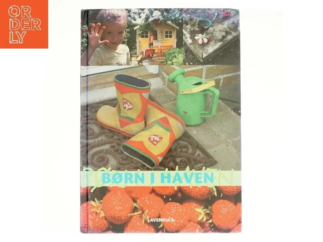 Billede 1 - Børn i haven af Lotte Bjarke, Havens Dag (Bog)