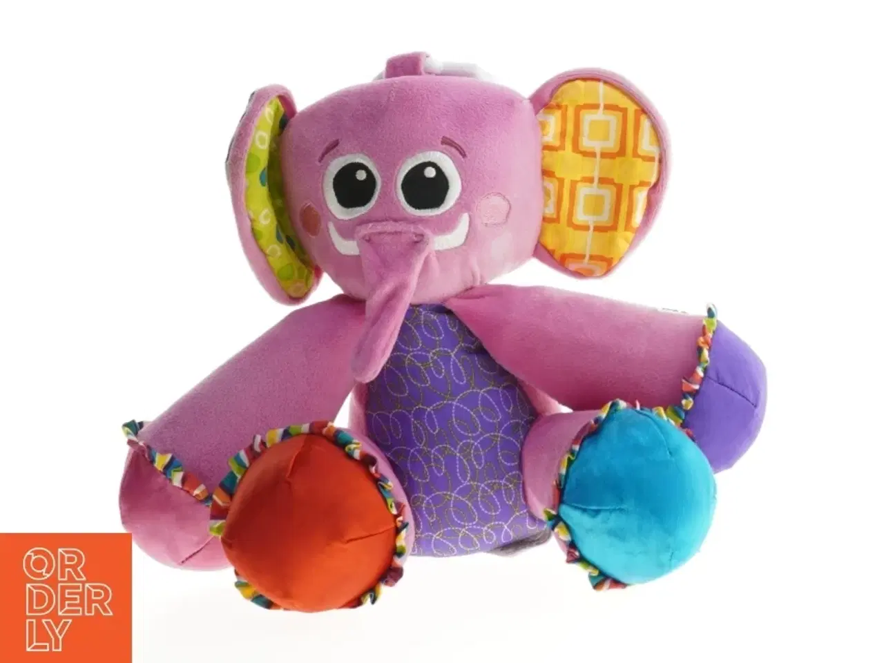 Billede 1 - Lilla elefantbamse fra Lamaze (str. 25x25 cm)