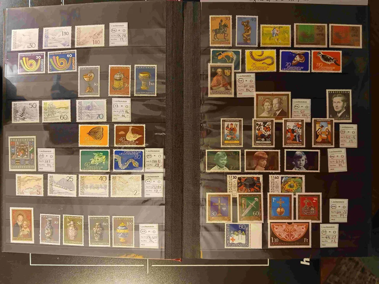 Billede 6 - Liechtenstein (40) Postfrisk ** samling fra 1956 t