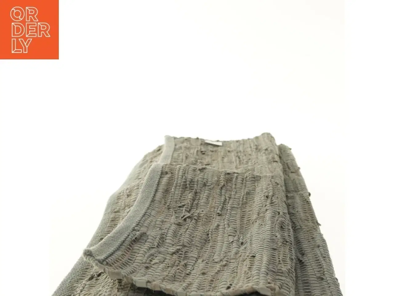 Billede 2 - Gråt vævet tæppe fra Dacore (str. 210x71 cm)