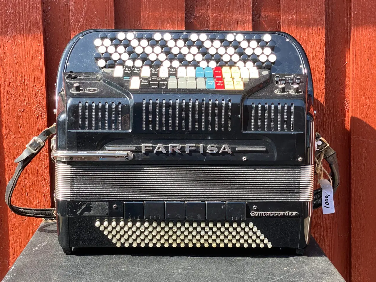 Billede 10 - Italiensk Farfisa 3-koret harmonika – Syntaccordio