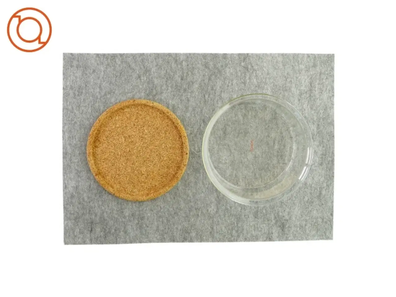 Billede 2 - Glasskål med kork låg fra Bodum