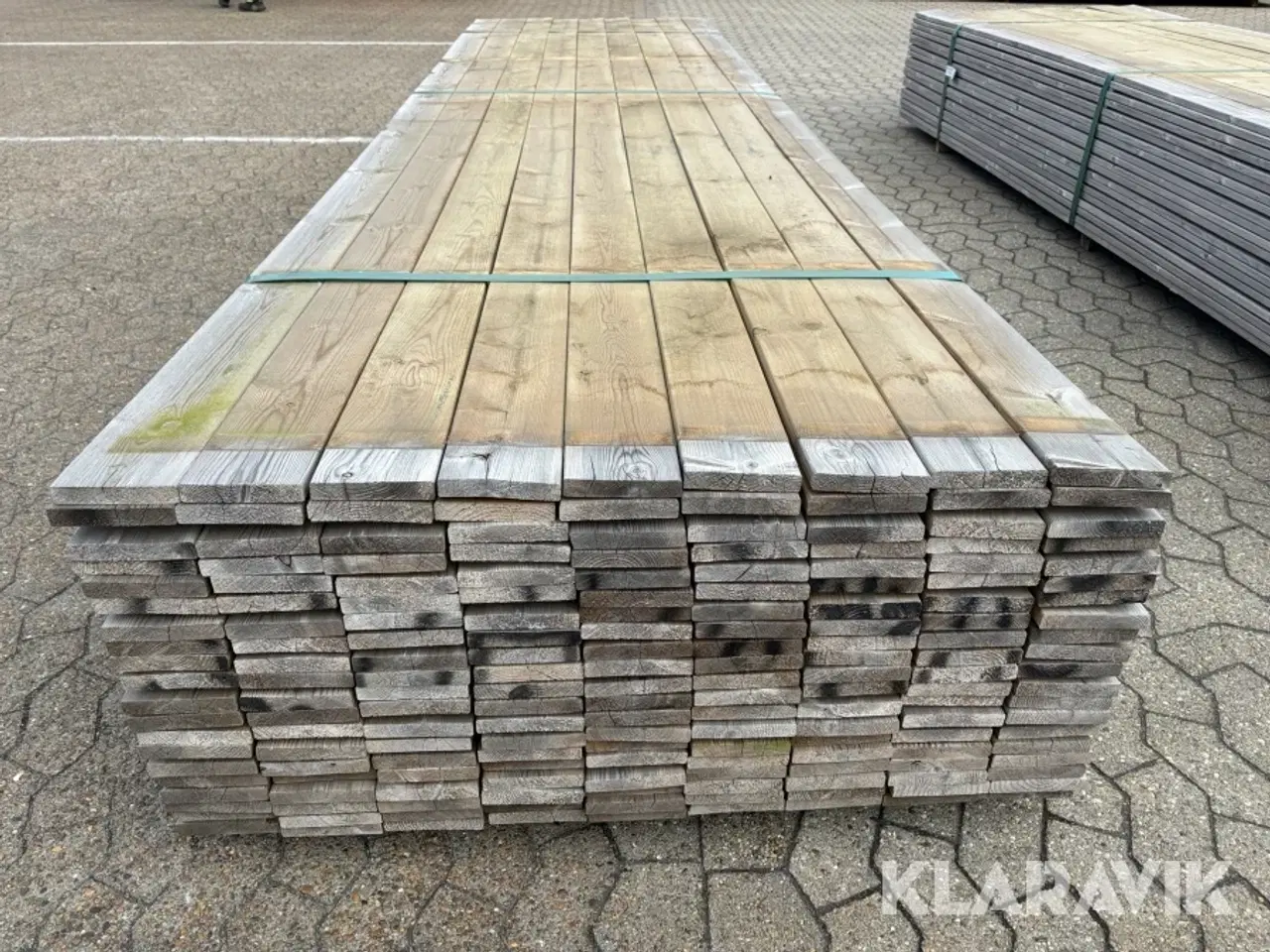 Billede 5 - Trykempraneret terrassebrædder - 180 styks - 756 meter